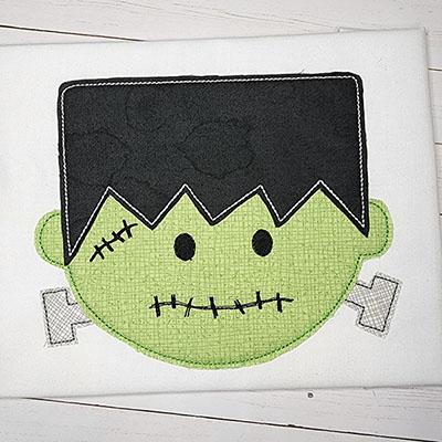 frankenstein applique design